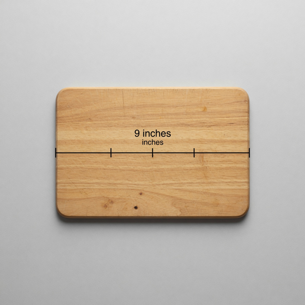 Small Cutting Board Width – 9 inches