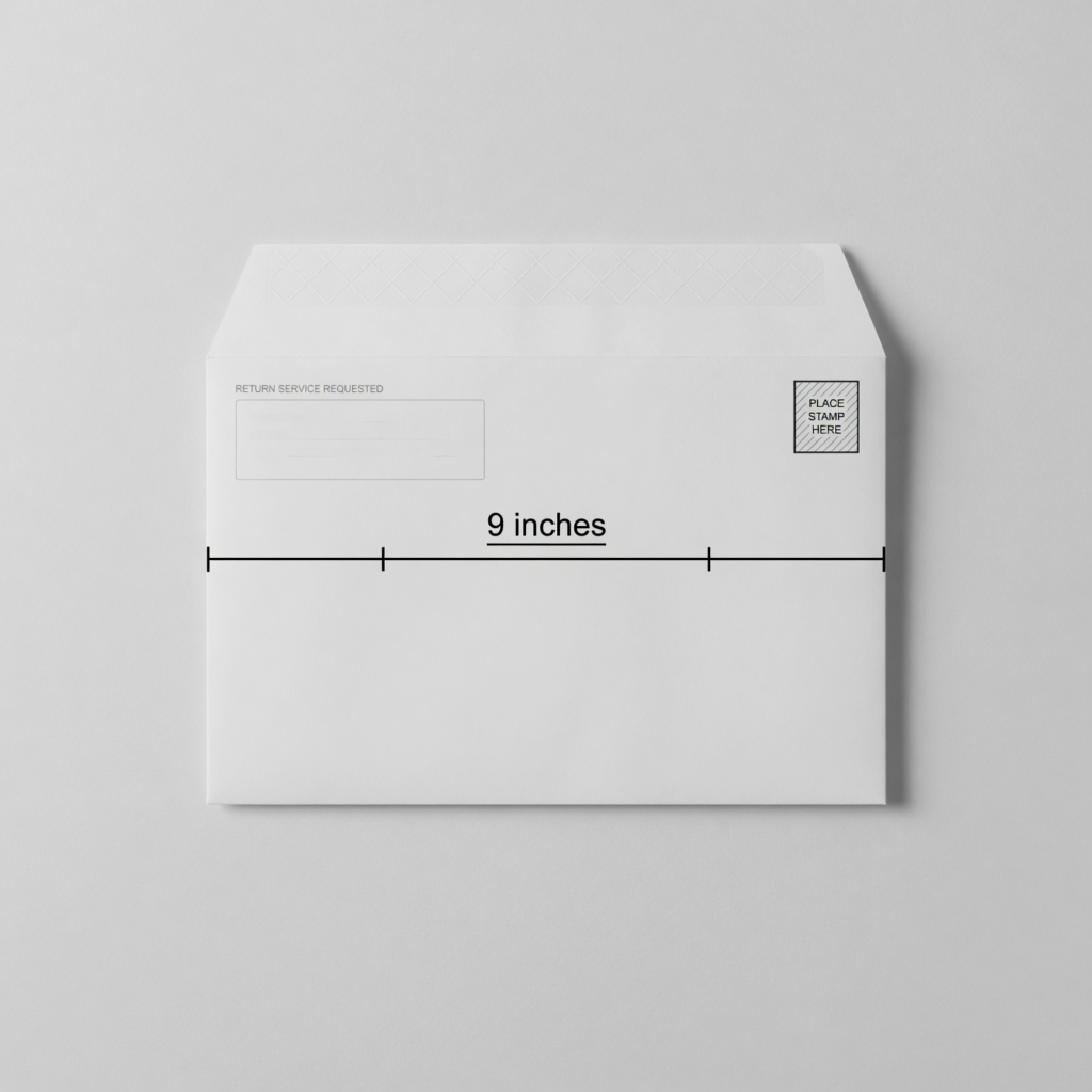 Legal Envelope – 9 inches