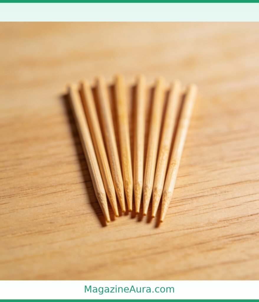 10 Wooden Toothpicks Weigh 1 Gram