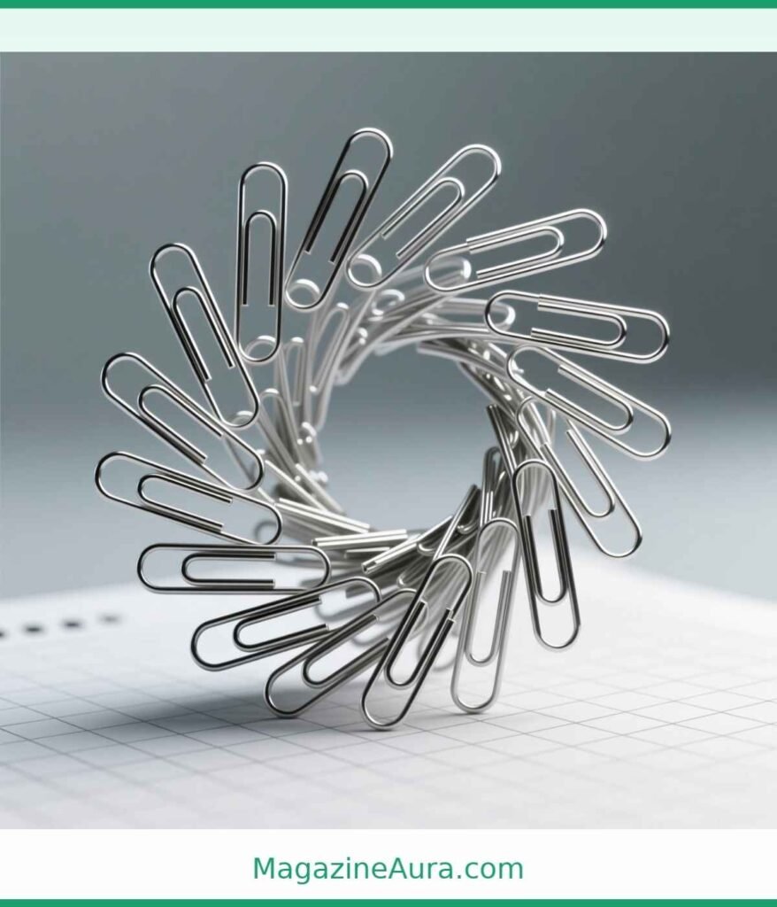 100 Standard Paperclips Weigh 100 grams