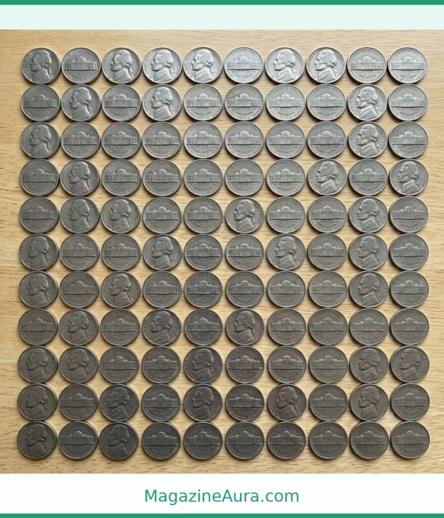 100 US Nickels Weigh 500 Grams