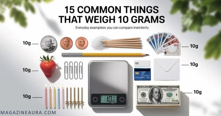 15 Common Things That Weigh 10 Grams (Everyday Examples) 2026
