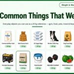 15 Common Things That Weigh 25 kg – 2026 (Real-World Comparisons)