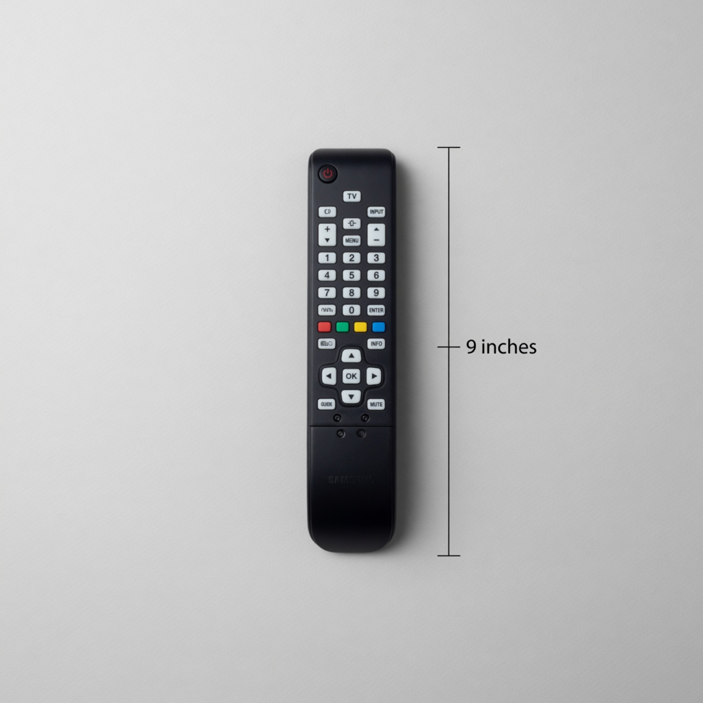 TV Remote Control – 9 inches