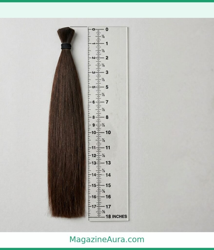 18 Inches of Hair Length