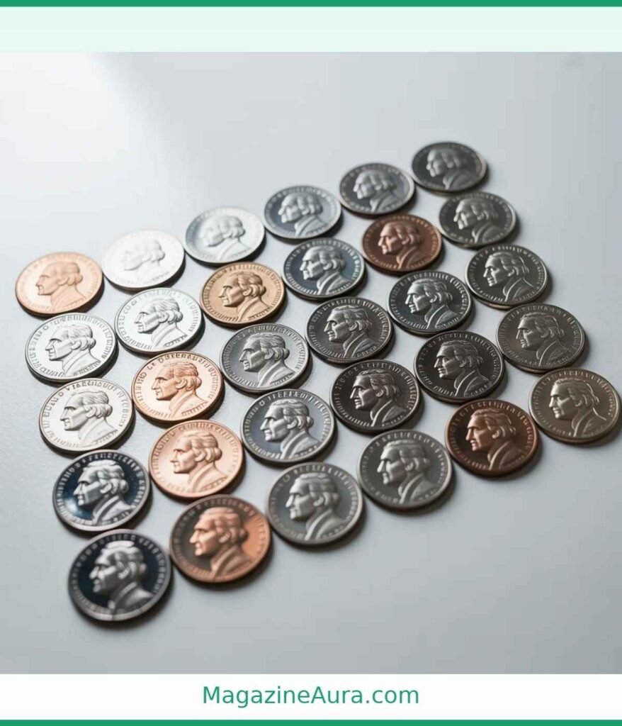 20 US Nickels Weigh 100 grams