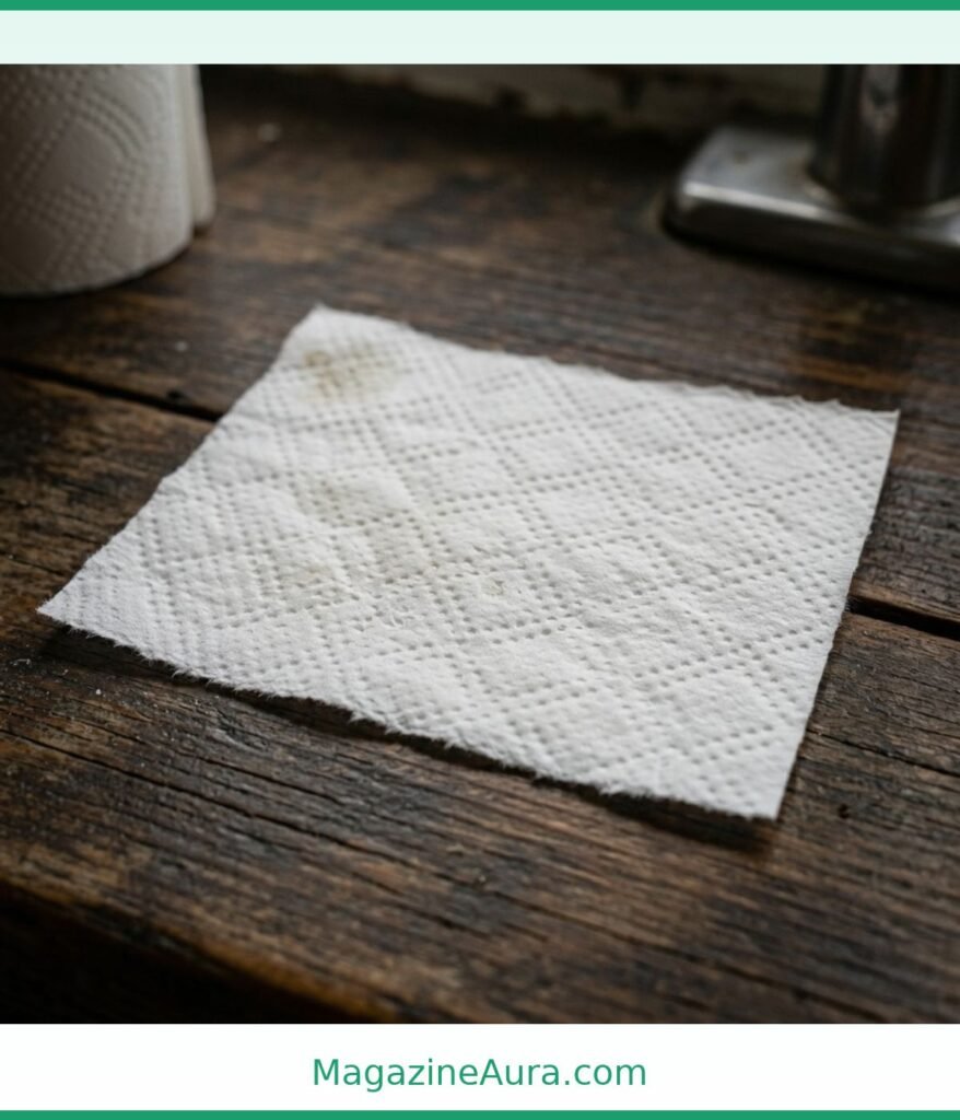 A Piece of Paper Towel Weigh 1 Gram