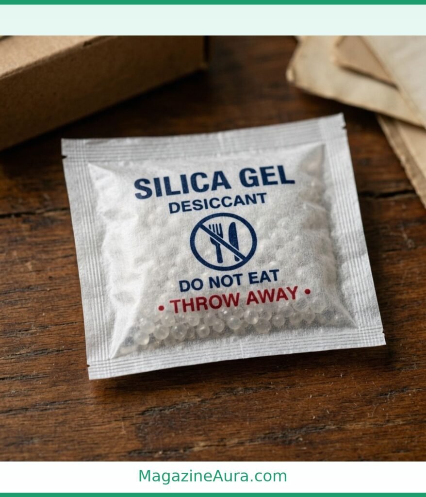 A Silica Gel Packet Weigh 1 Gram