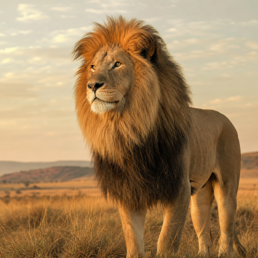 Adult Male Lion – 100 kg