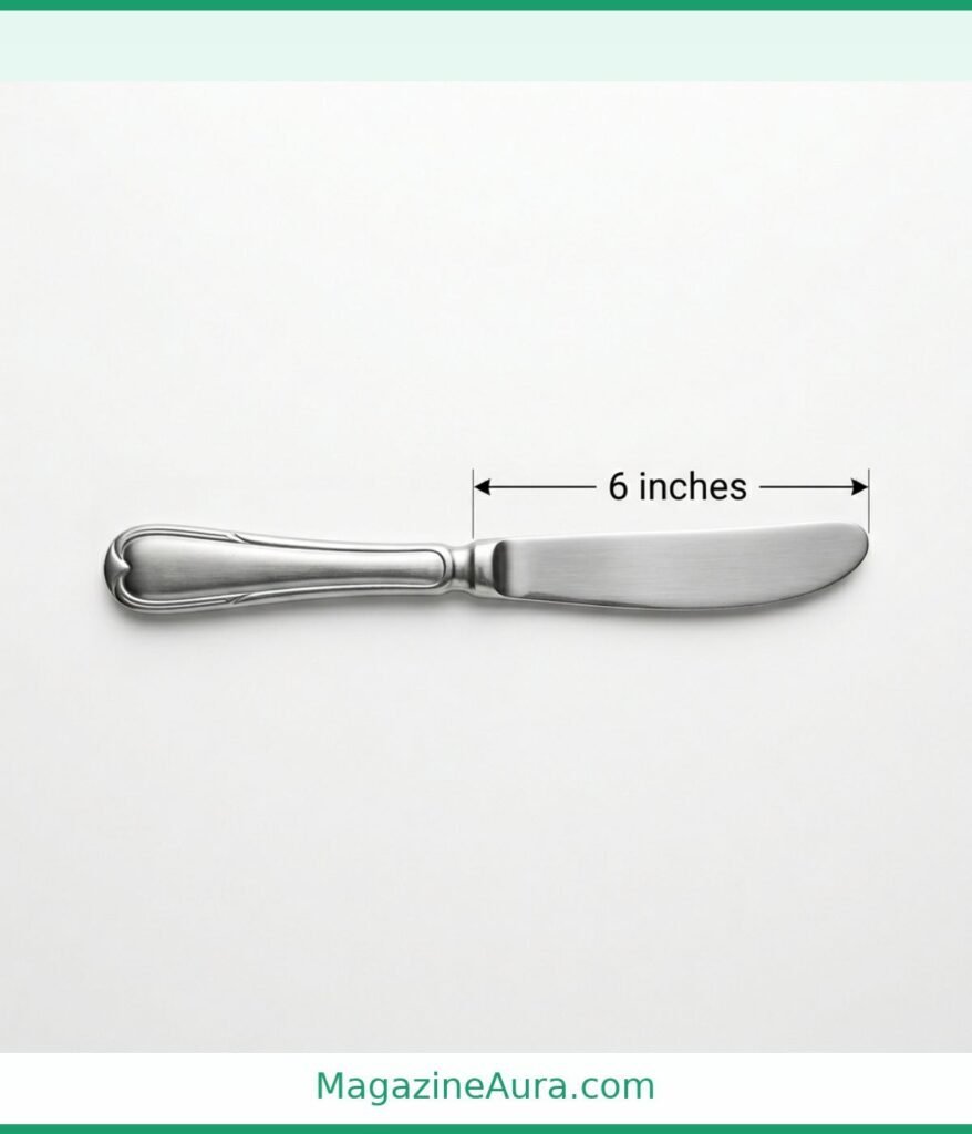 Butter Knife Blade 6 inches