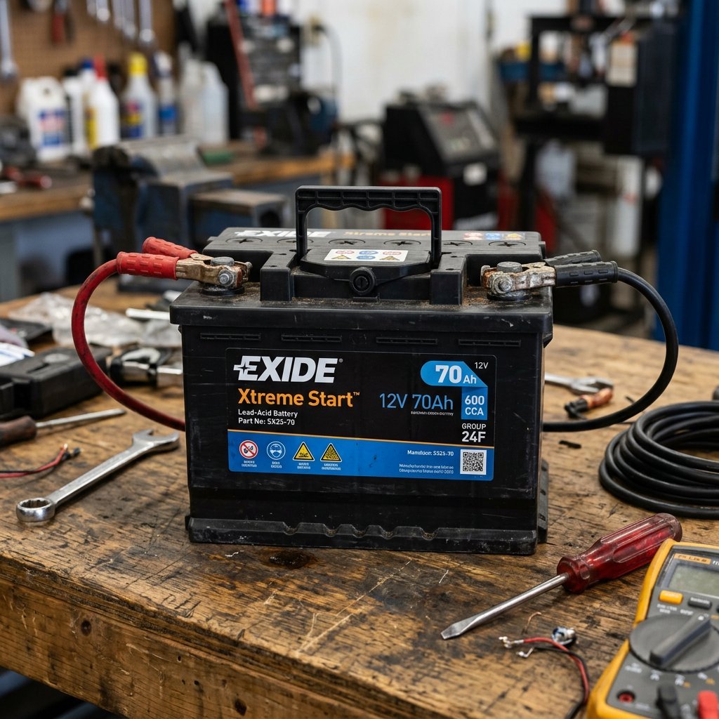 Car Battery (Standard Lead-Acid) – 12 kg