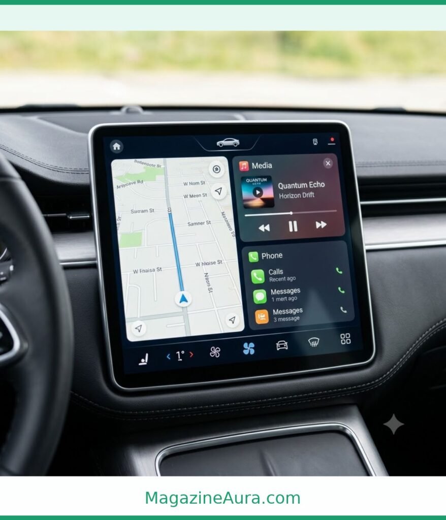 Car Infotainment Display Screen 10 inches long