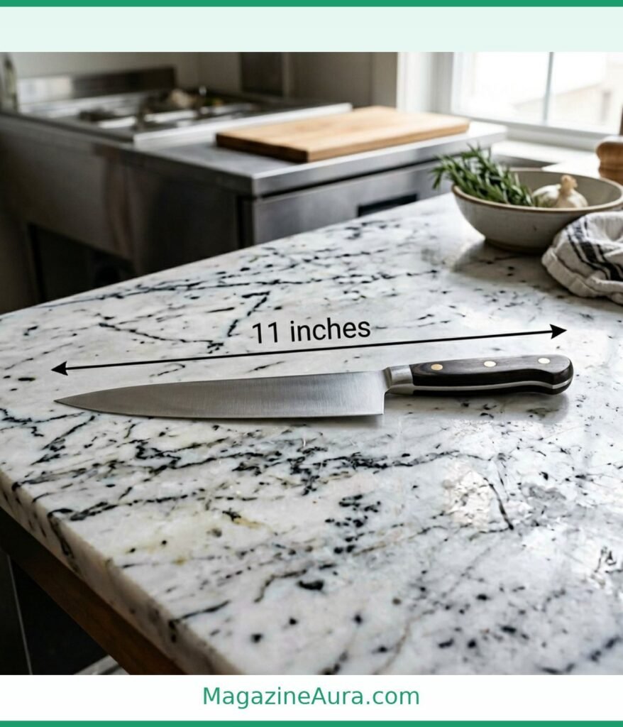 Chef's Knife (Total Length) 11 Inches