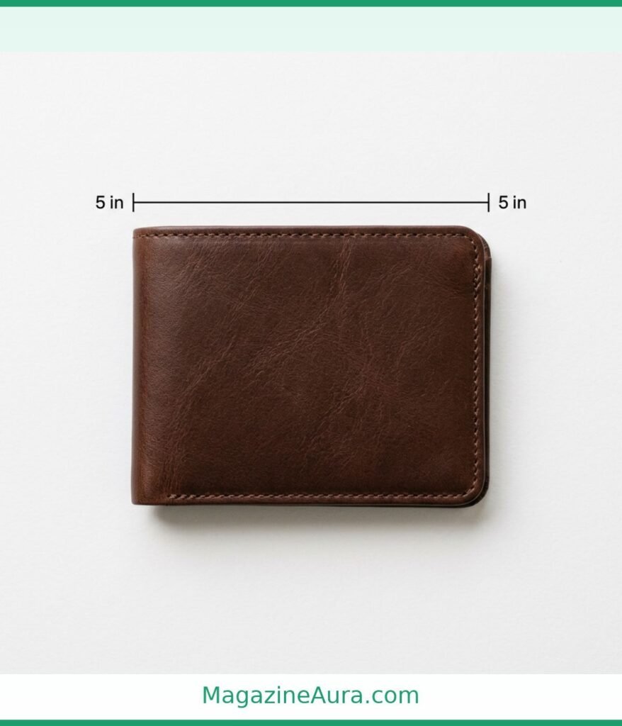 Closed Bi-Fold Wallet 5 inches