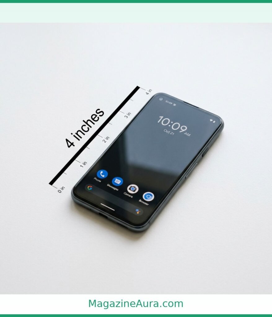 Compact Smartphone Screen 4 inches
