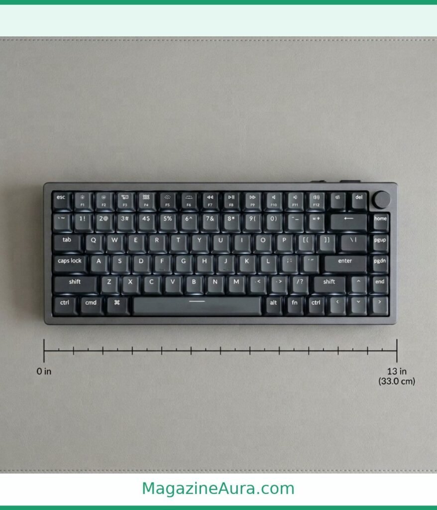 Compact Wireless Keyboard 13 Inches