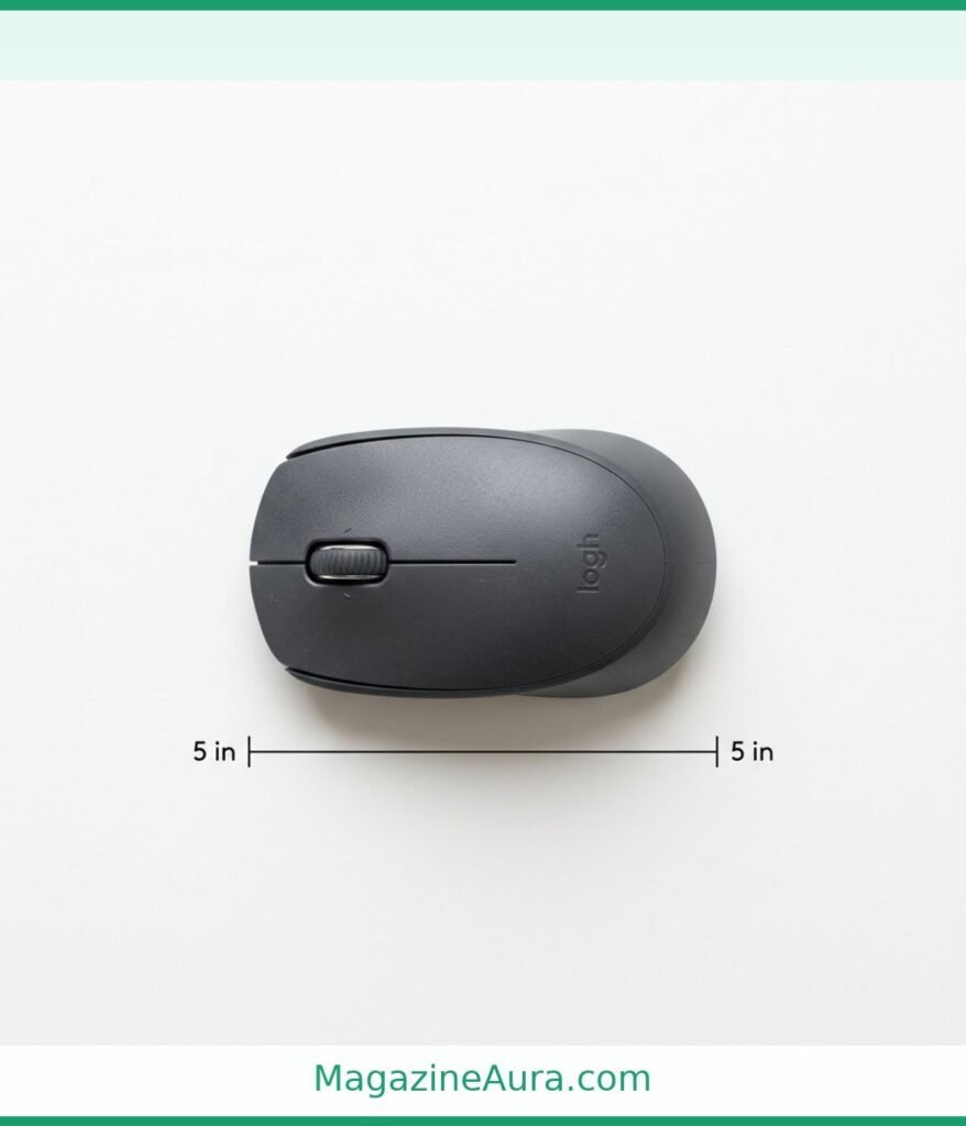 Compact Wireless Mouse 5 inches