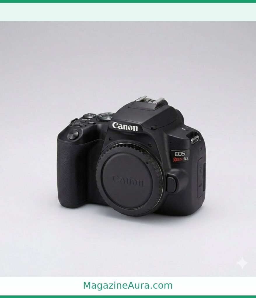 Entry-Level DSLR Camera Body (Canon EOS Rebel) Weigh 500 Grams