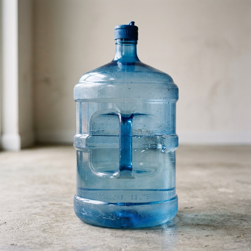 Five-Gallon Water Jug (Partially Filled) – 12 kg