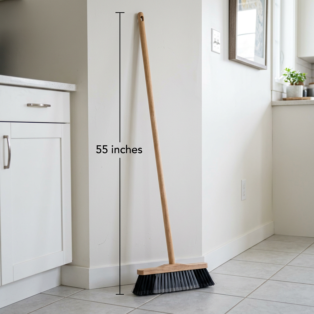 Full-Length Broom or Mop Handle – 55 inches