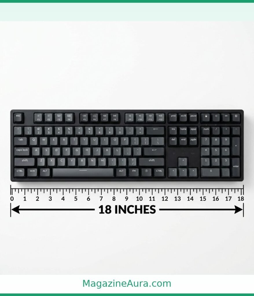 Full-Size Computer Keyboard