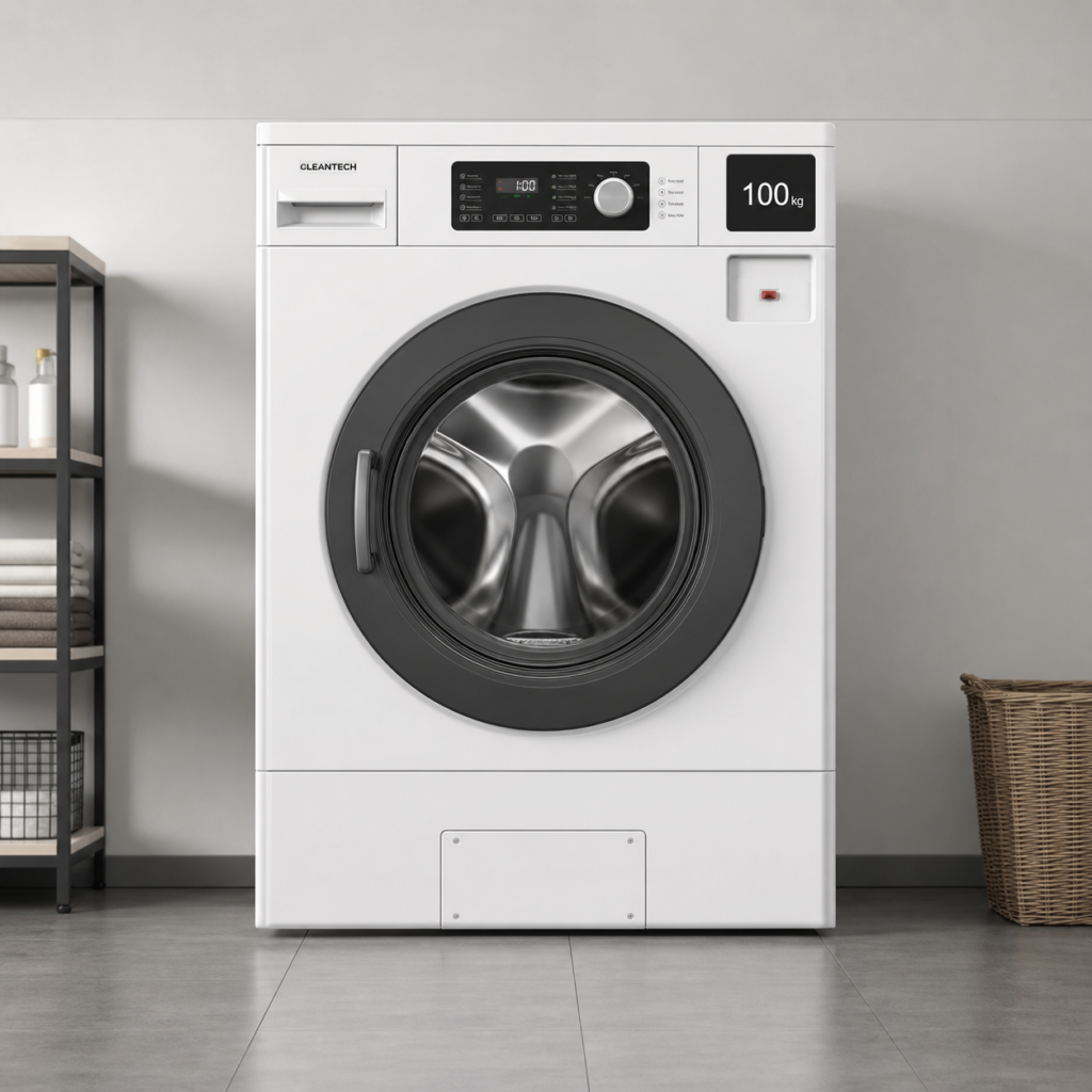 Full-Size Front-Loading Washing Machine – 100 kg
