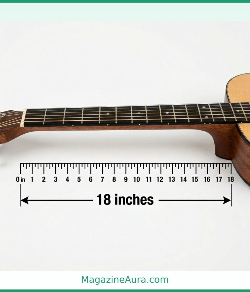Guitar Neck (Nut to Body Joint) 18 inches)