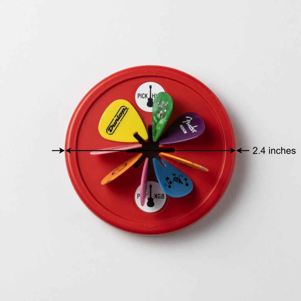 Guitar Pick Holder 2.4 inches