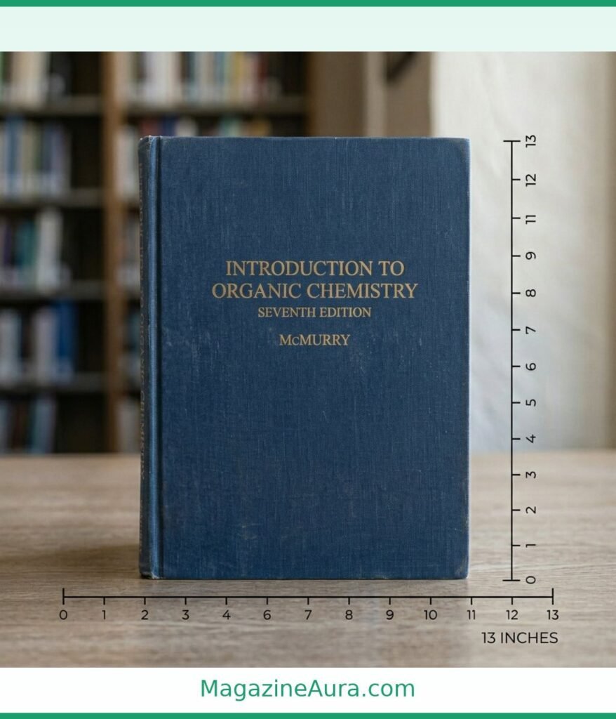 Hardcover Textbook (Height) 13 Inches