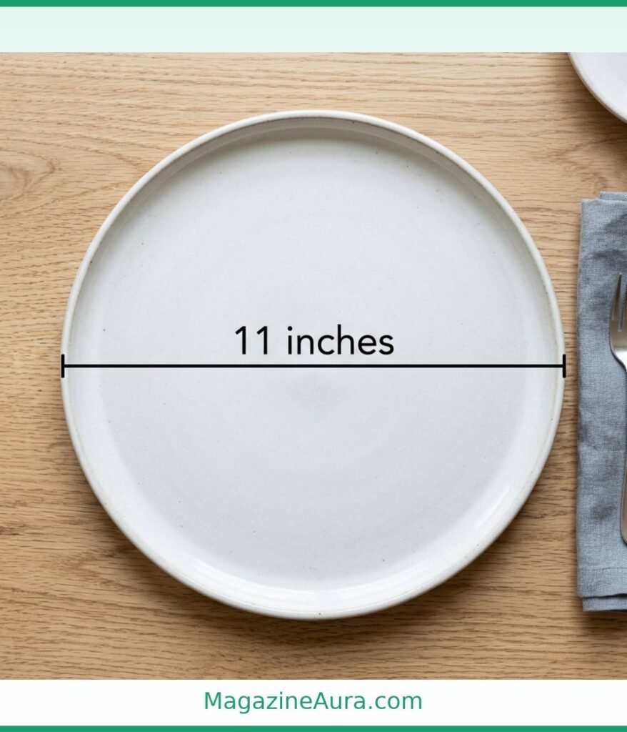 Large Dinner Plate (Diameter) 11 Inches