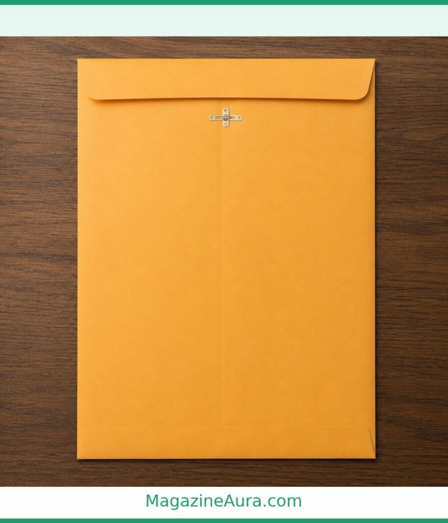 Large Manila Envelope 10 inches long