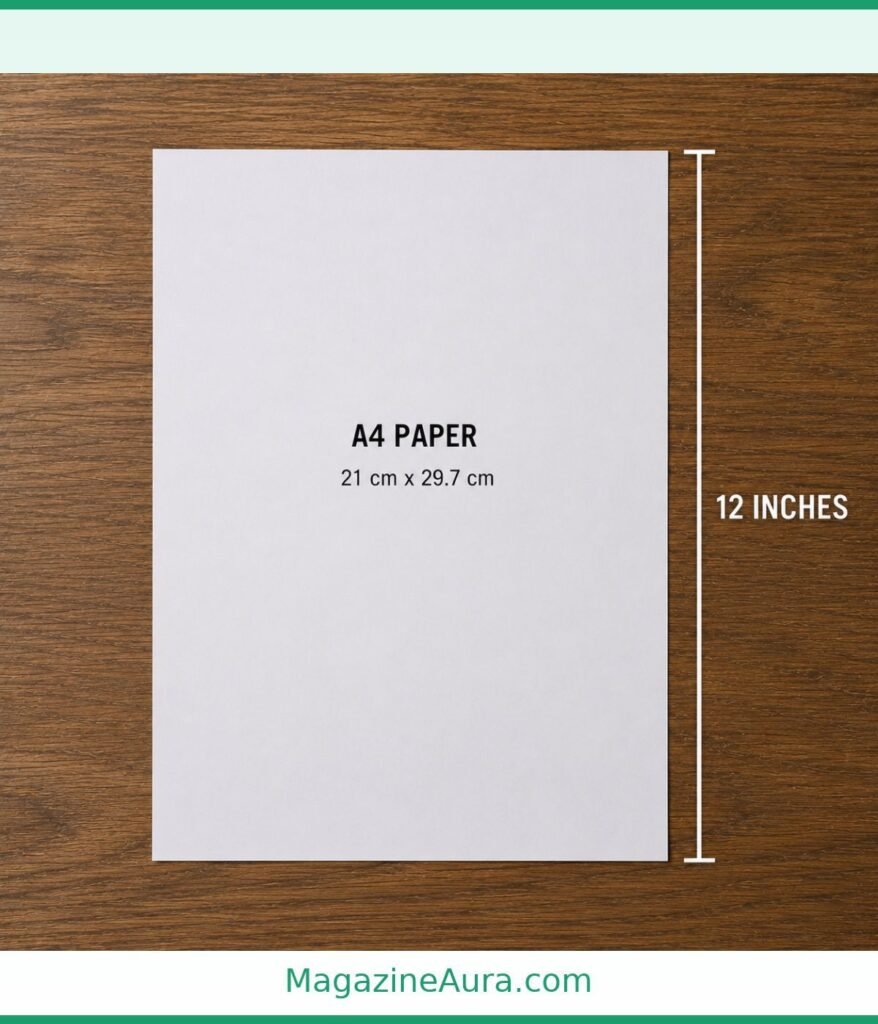 Length of an A4 Sheet of Paper 