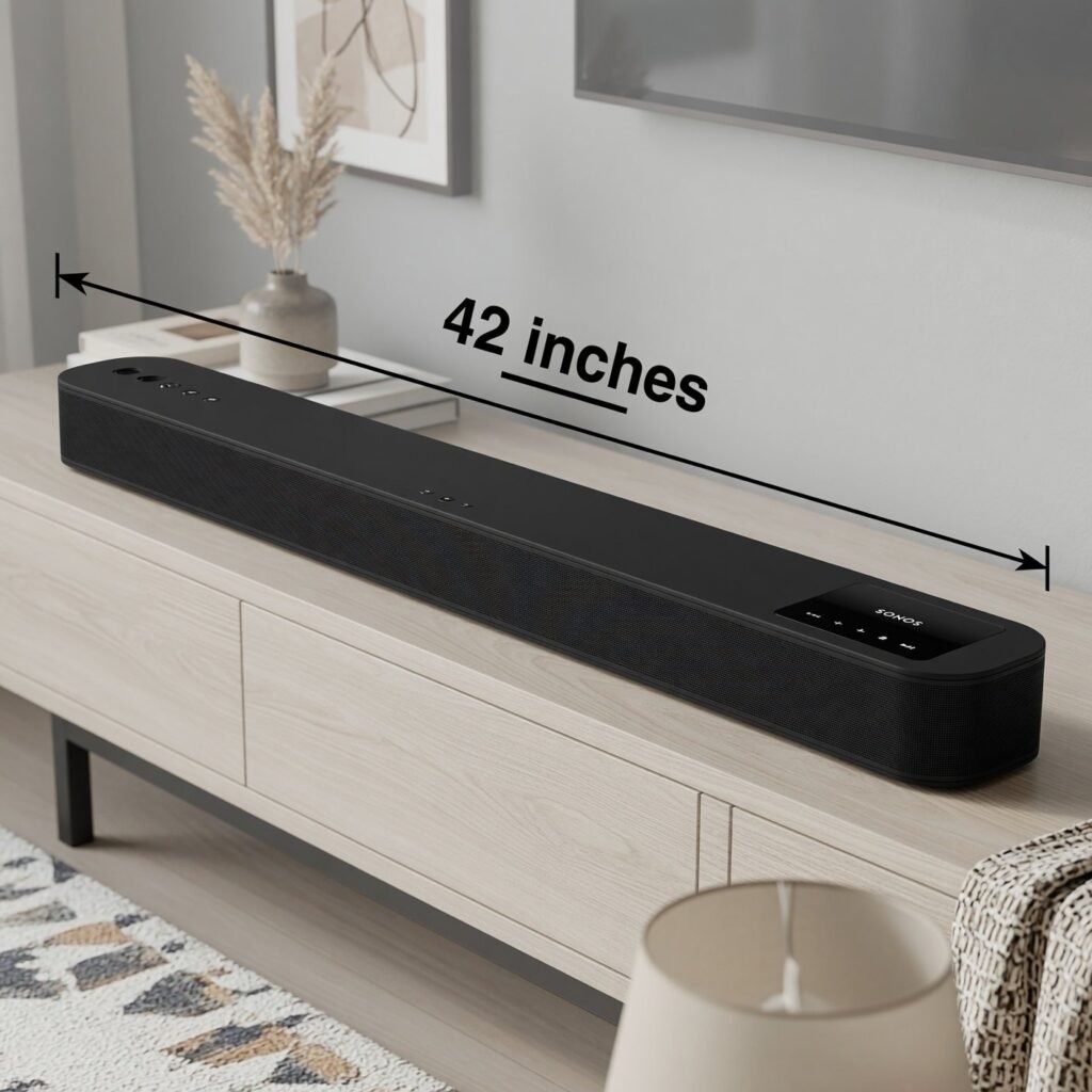 Living Room Soundbar – 42 inches