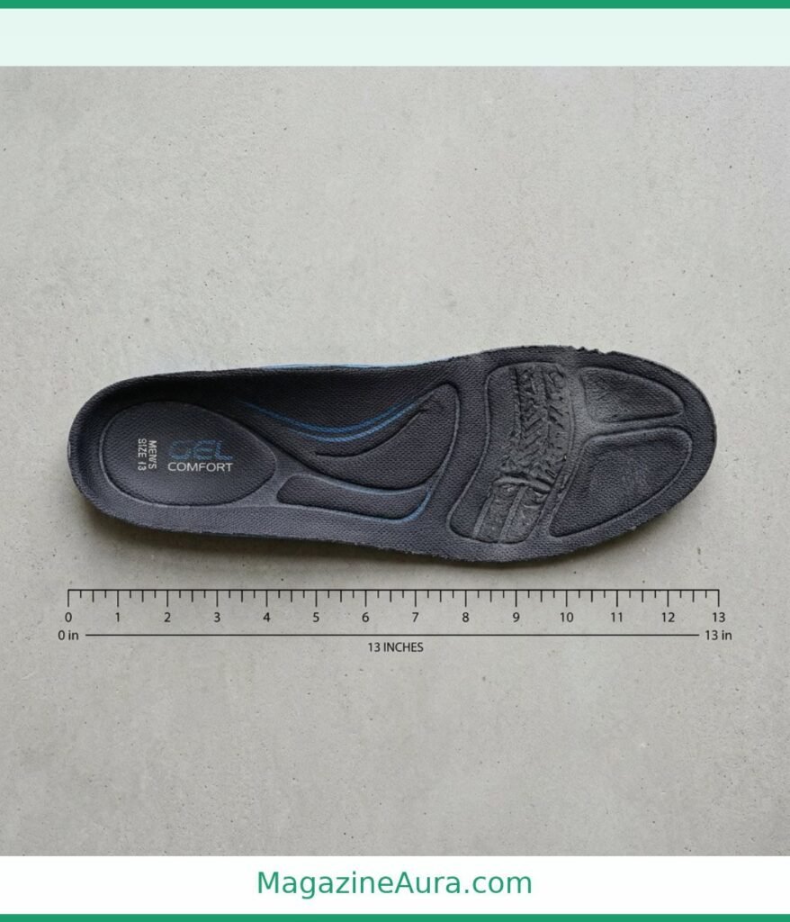 Men's Size 13 Shoe Insole 13 Inches