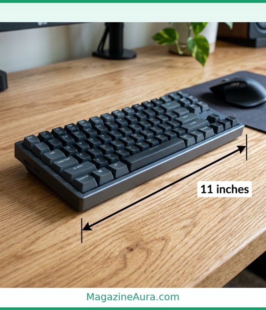 Mini Desktop Keyboard (Width) 11 Inches