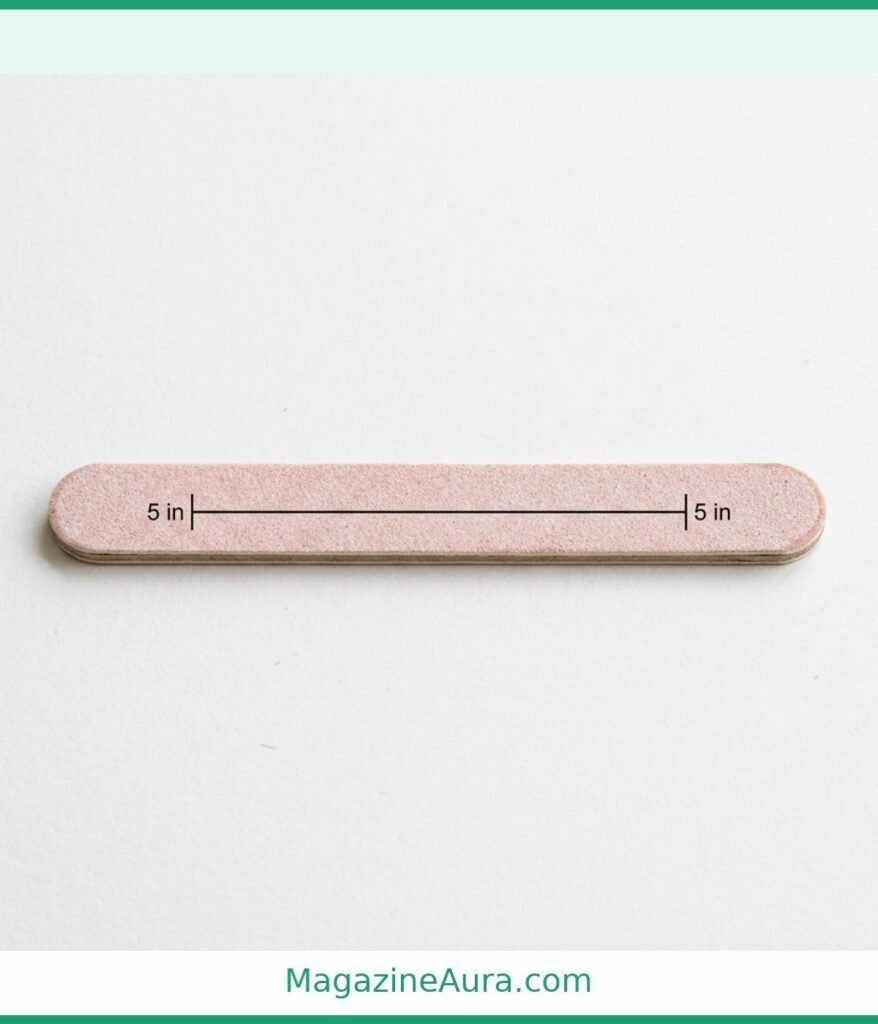 Nail File (Emery Board) 5 inches