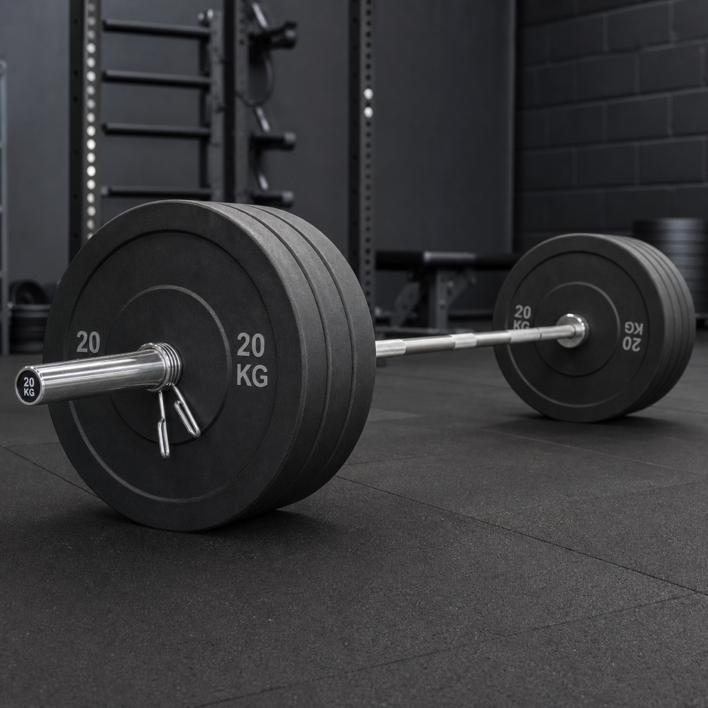 Olympic Barbell Loaded to 100 kg