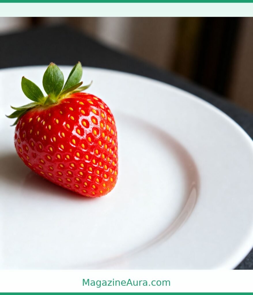 One Medium Strawberry Weigh 10 Grams