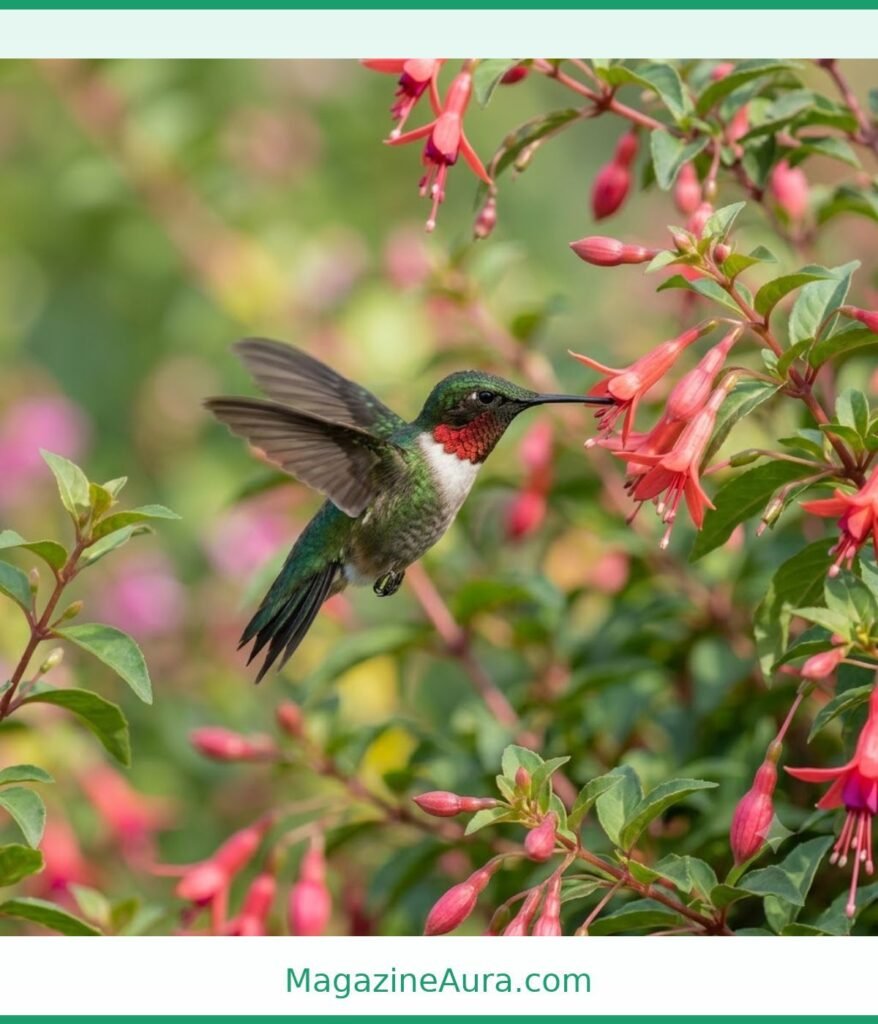 One Ruby-throated Hummingbird Weigh 20 Grams