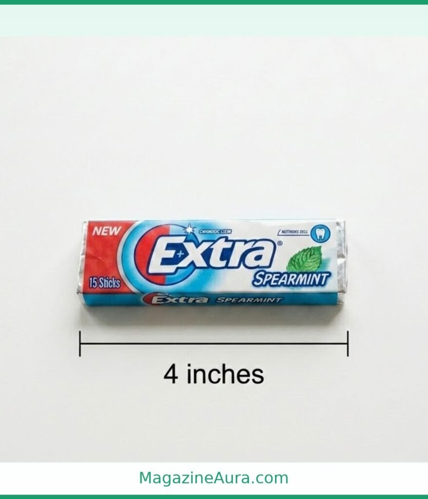 Pack of Chewing Gum 4 inches