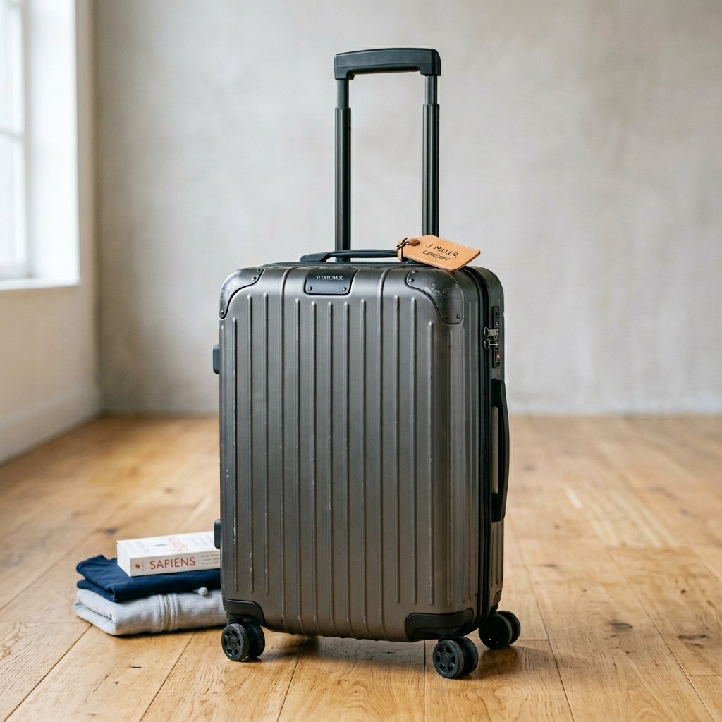 Packed Carry-On Suitcase – 12 kg