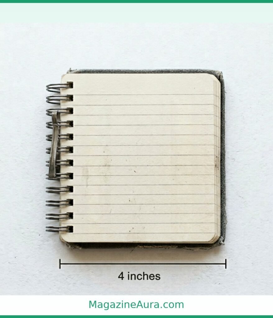 Pocket Notepad (Short Side) 4 inches
