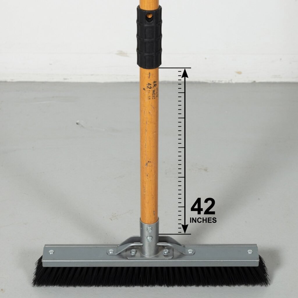 Push Broom Handle – 42 inches