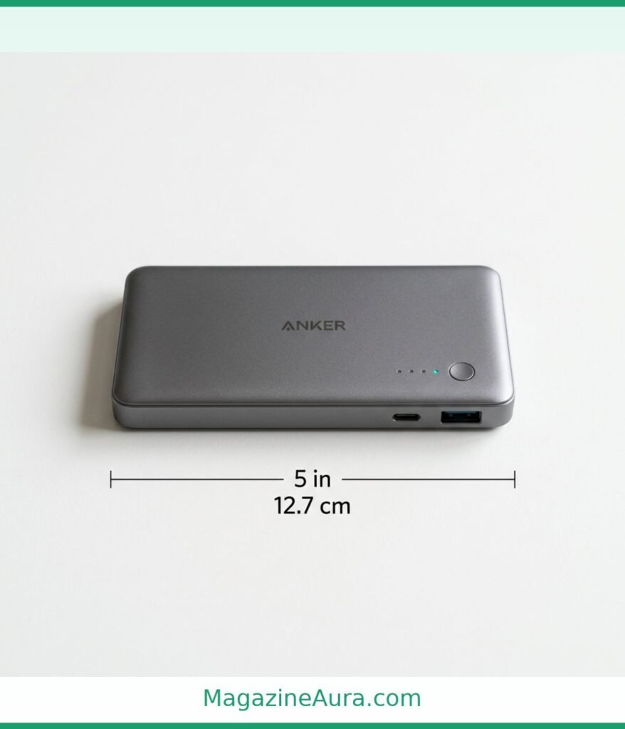 Slim USB Power Bank 5 inches