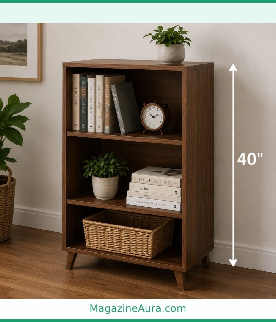 Small Bookcase 40 inches