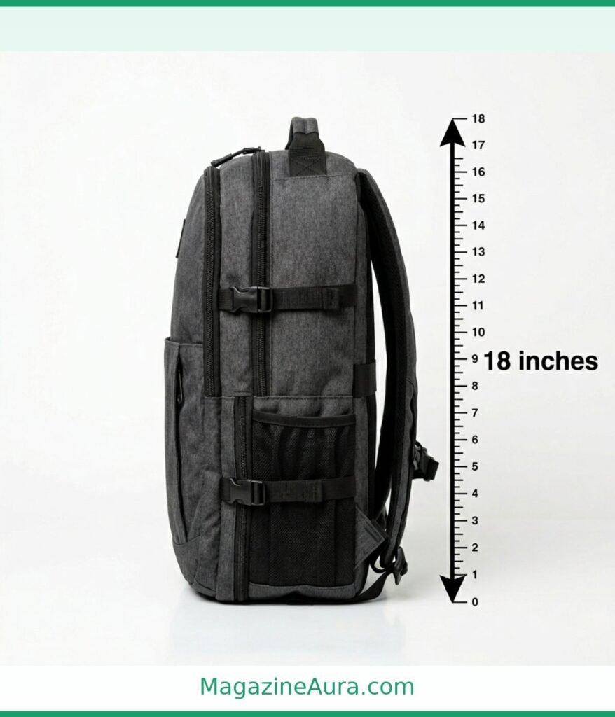 Small Carry-On Backpack Height 18 inches)