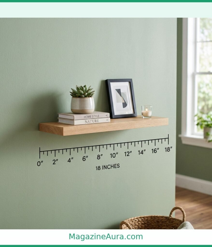 Small Floating Wall Shelf