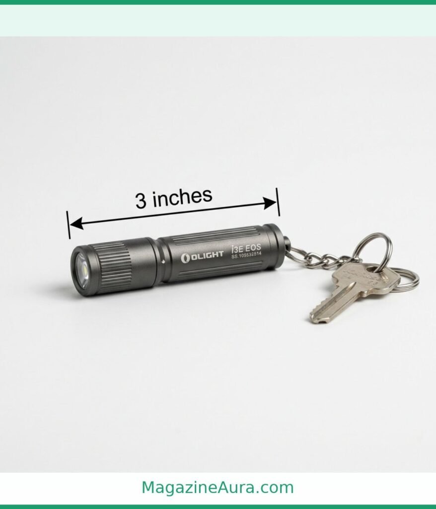 Small Keychain Flashlight 3 Inches