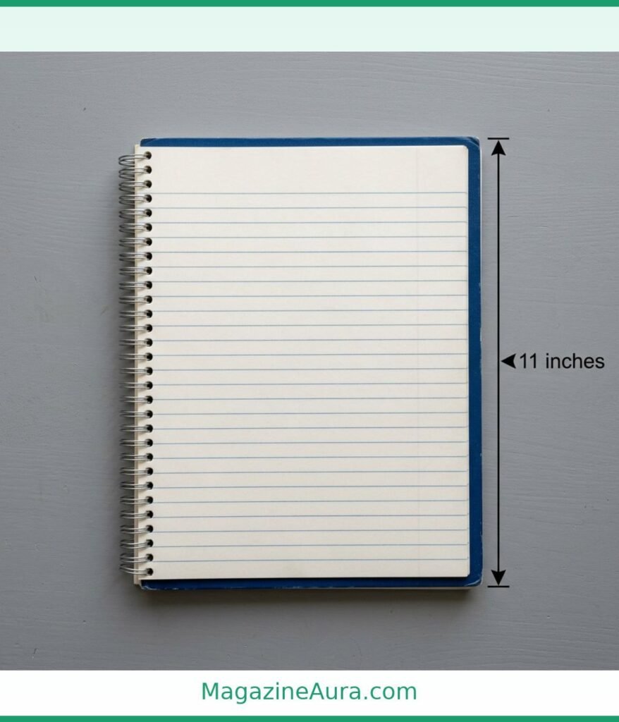 Spiral Notebook (Height) 11 Inches