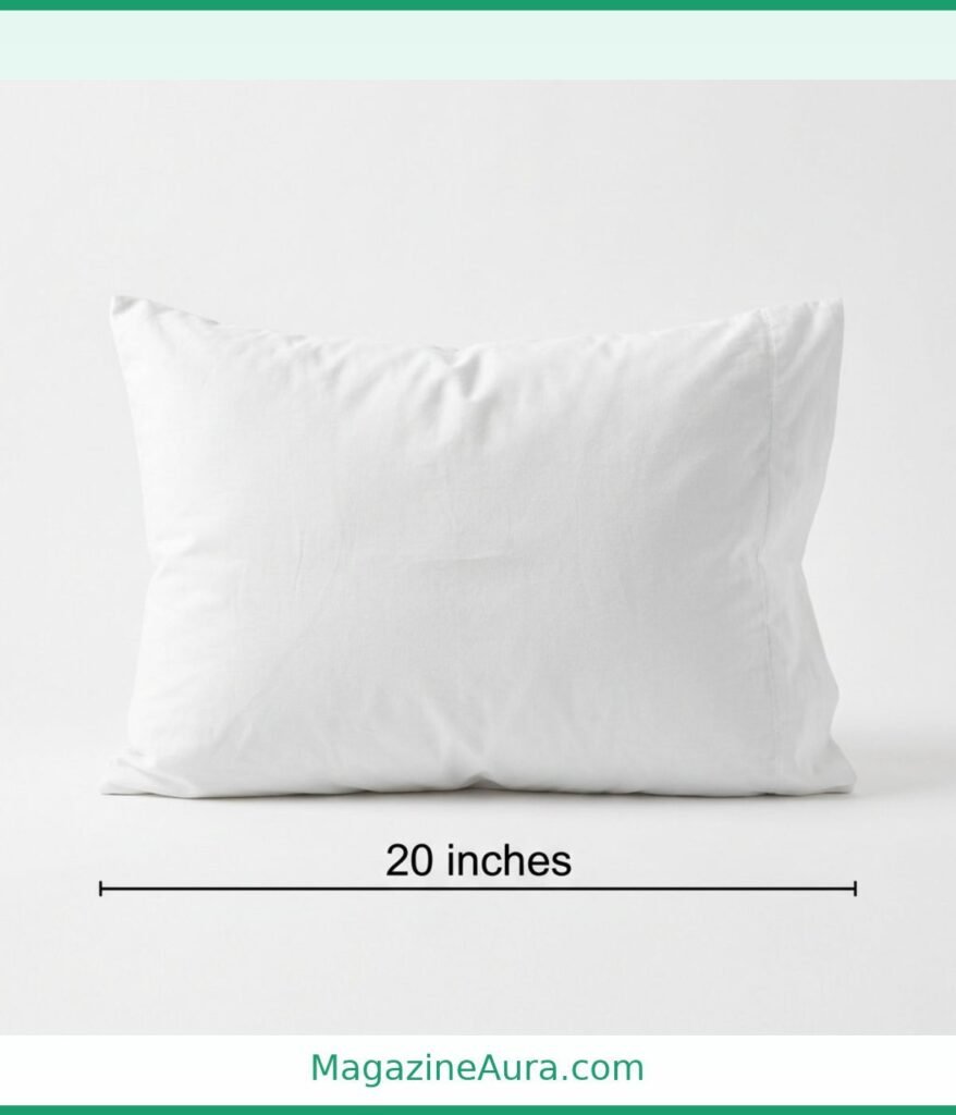 Standard Bed Pillow (Short Side) 20 inches